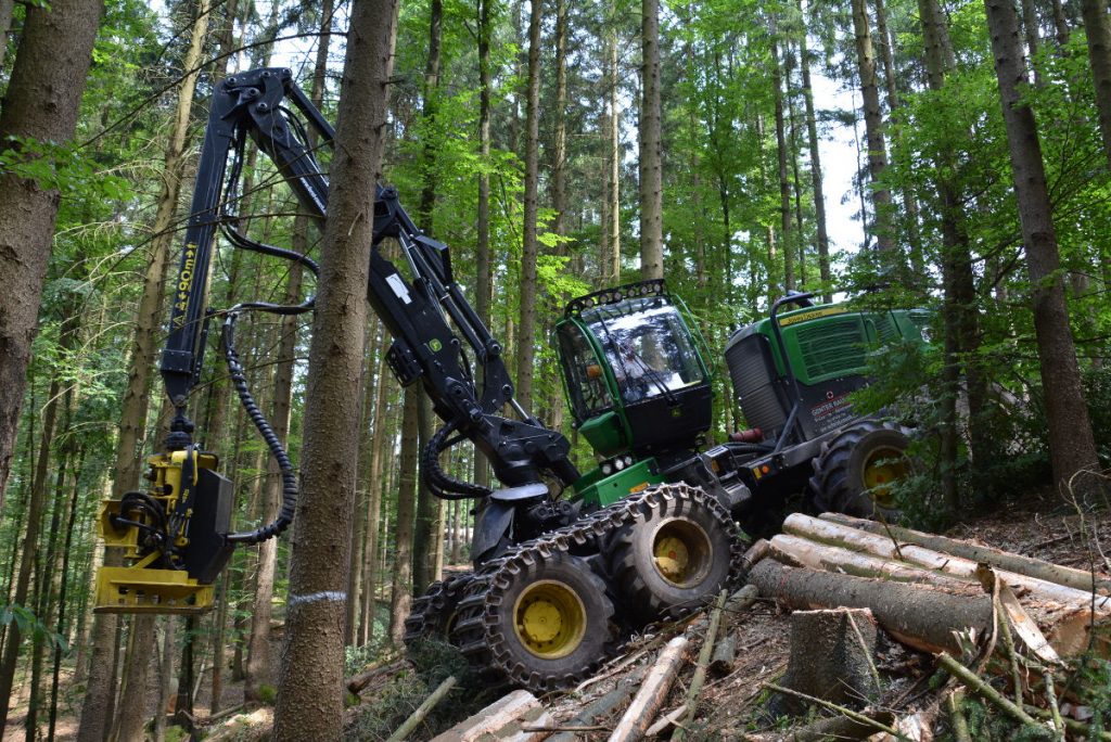 Harvester Forstbetrieb Günter Rauch